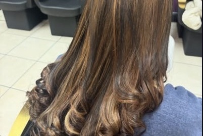 Braids styled at Misrak Beauty Salon